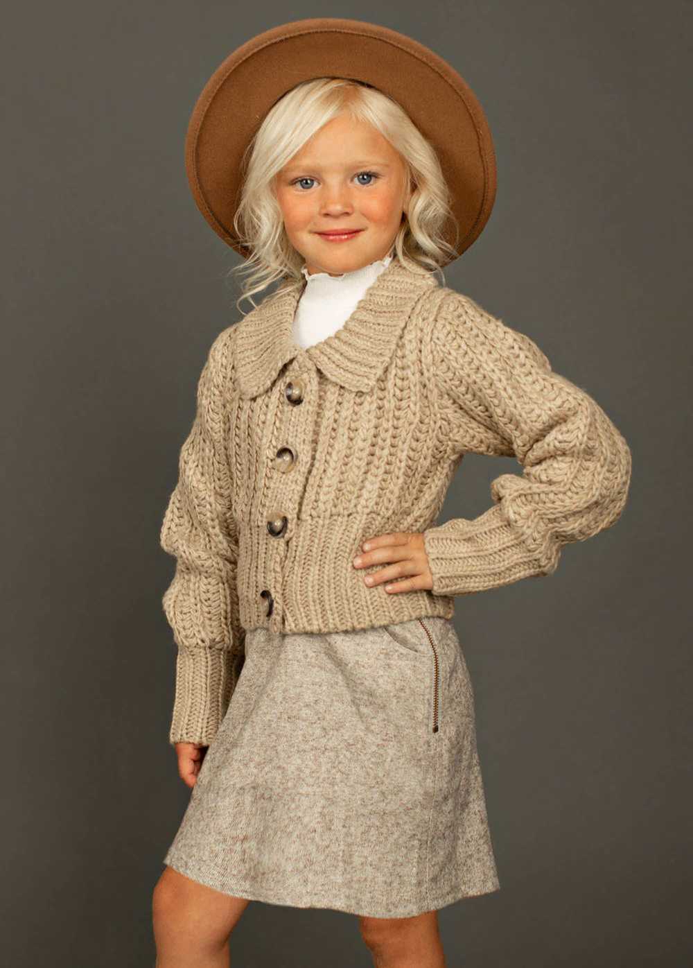 Joyfolie Maddie Sweater in Latte - image 2