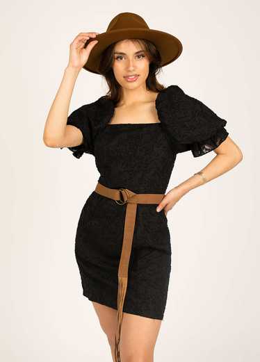 Joyfolie Livi Dress in Black - image 1