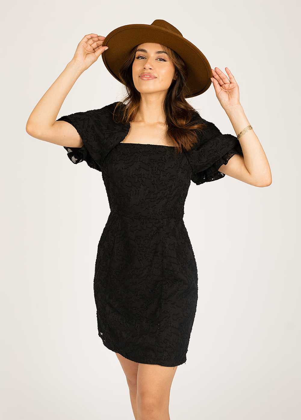 Joyfolie Livi Dress in Black - image 3