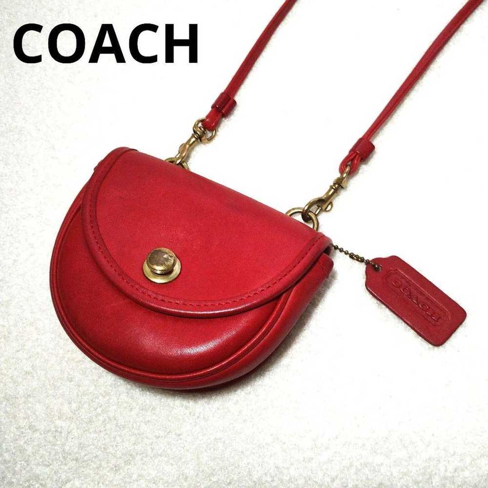 COACH Old Coach Made in USA Germany Hook Mini Sho… - image 1