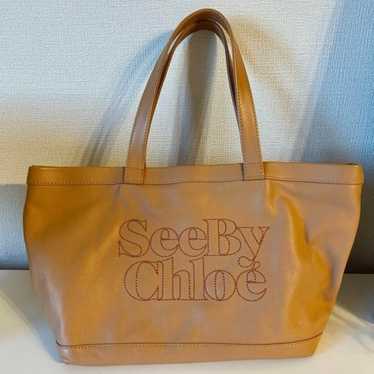 See By Chloe Tote Bag Handbag with detachable zip 