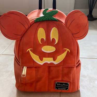 Loungefly pumpkin mickey