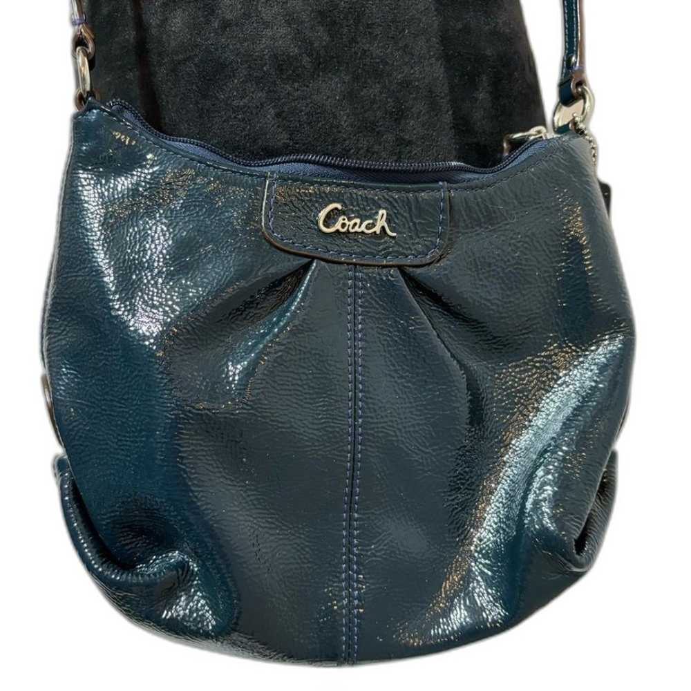 COACH Ashley Patent Leather Crossbody Bag - image 1