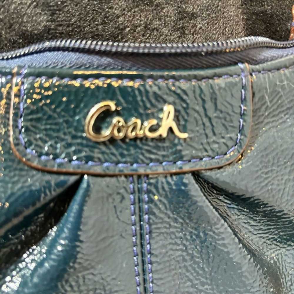 COACH Ashley Patent Leather Crossbody Bag - image 2