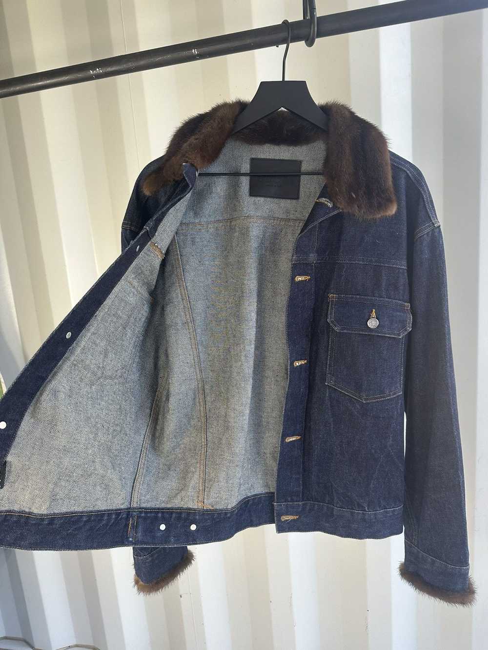 Gucci × Tom Ford Fur Collar Type 2 Denim Jacket - image 6