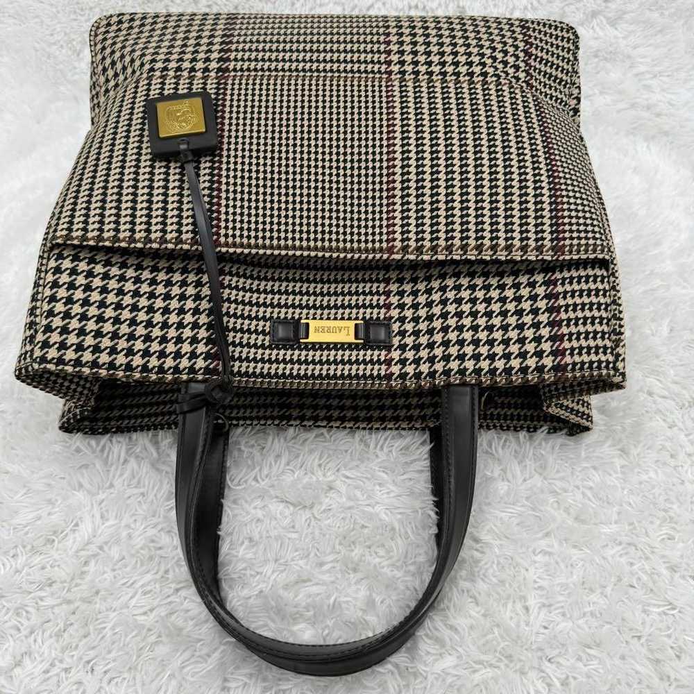 Excellent condition Ralph Lauren canvas and leath… - image 6