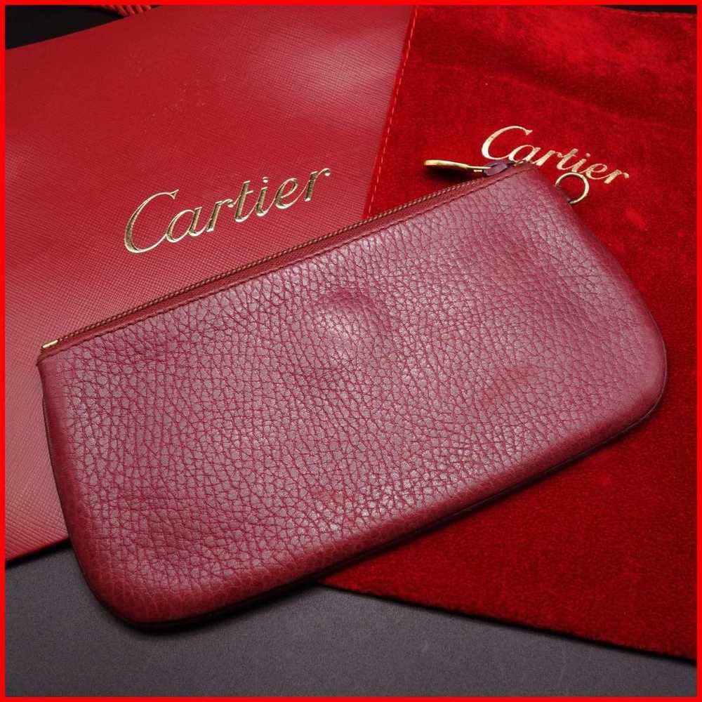 Genuine Cartier pouch in Bordeaux color C2. Comes… - image 2