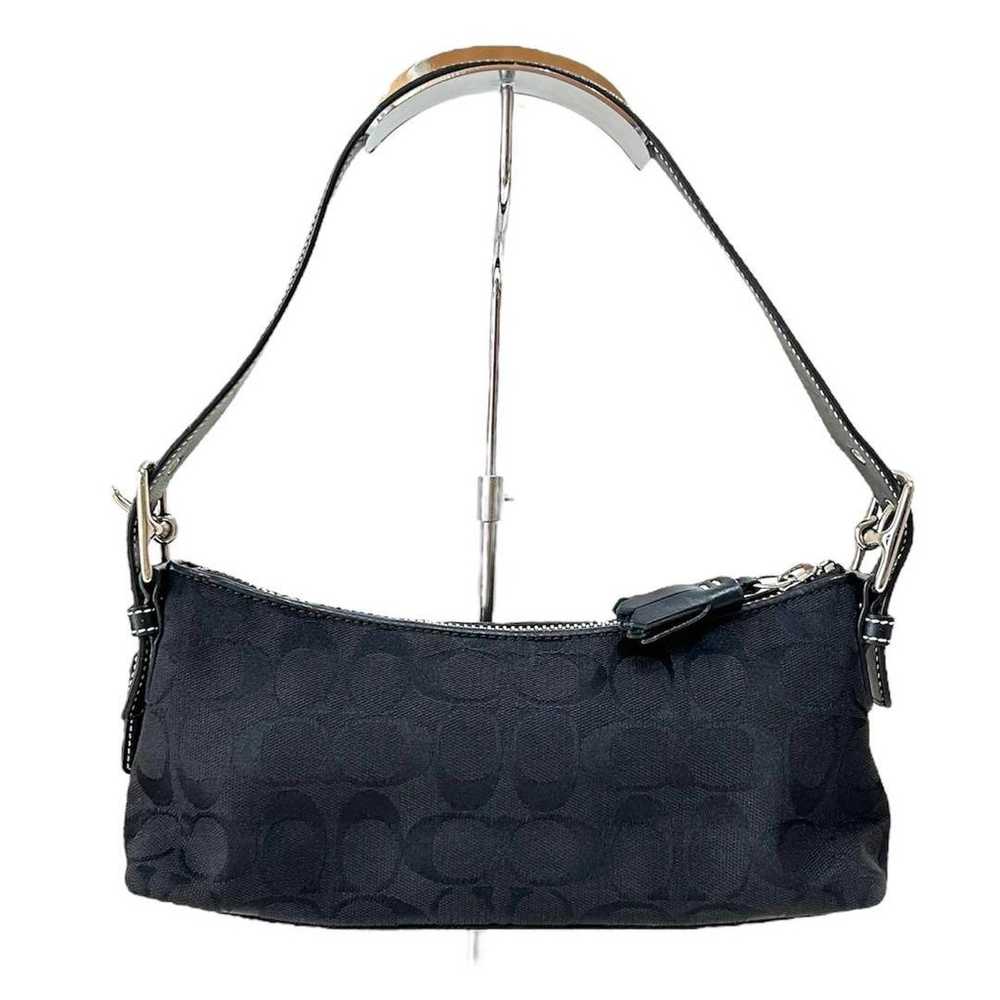 COACH Signature Demi Bag One-Shoulder Black Y2K - image 5