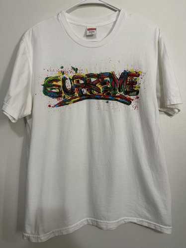 Supreme Supreme Paint Logo Tee