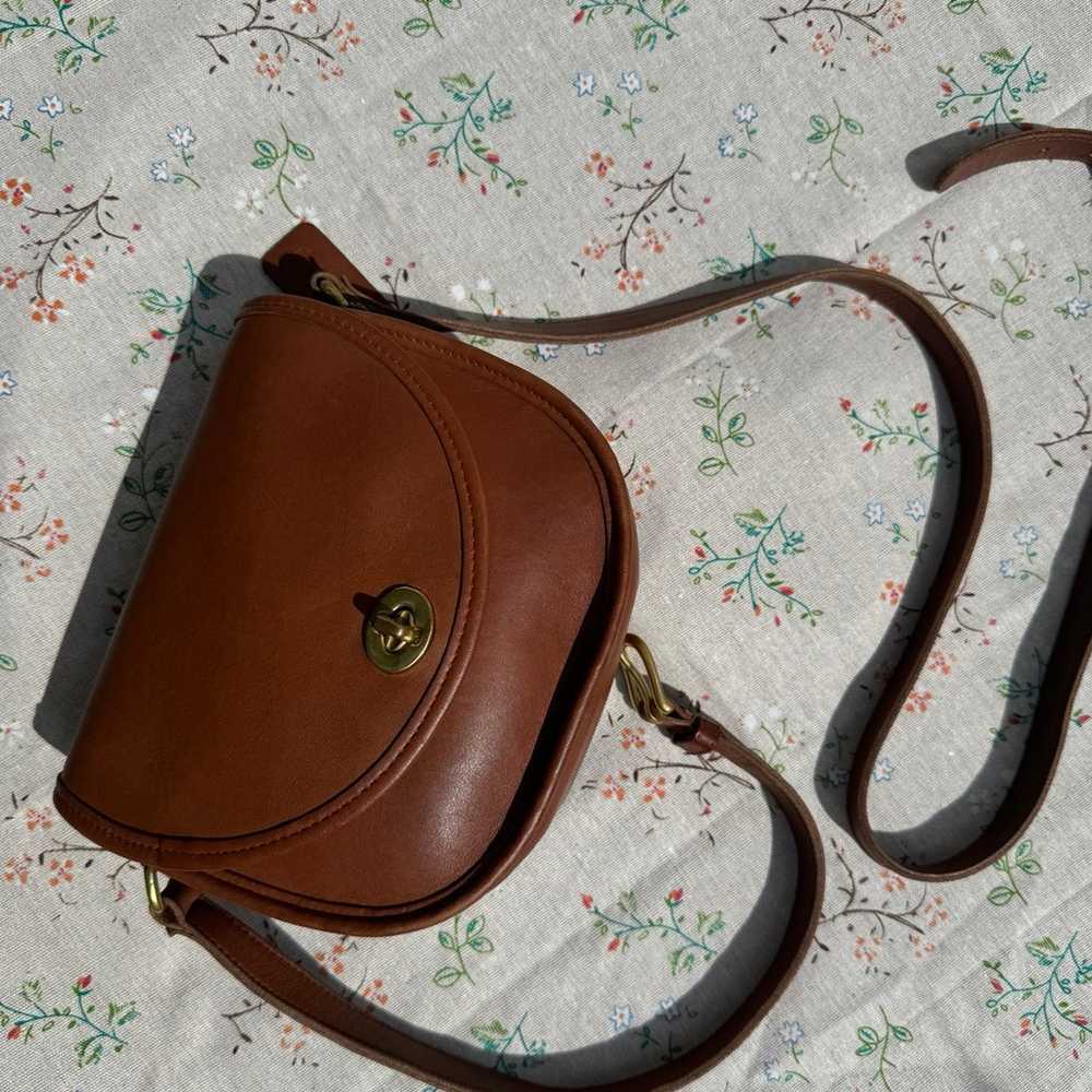 Coach Vintage Watson Handbag Brown - image 1