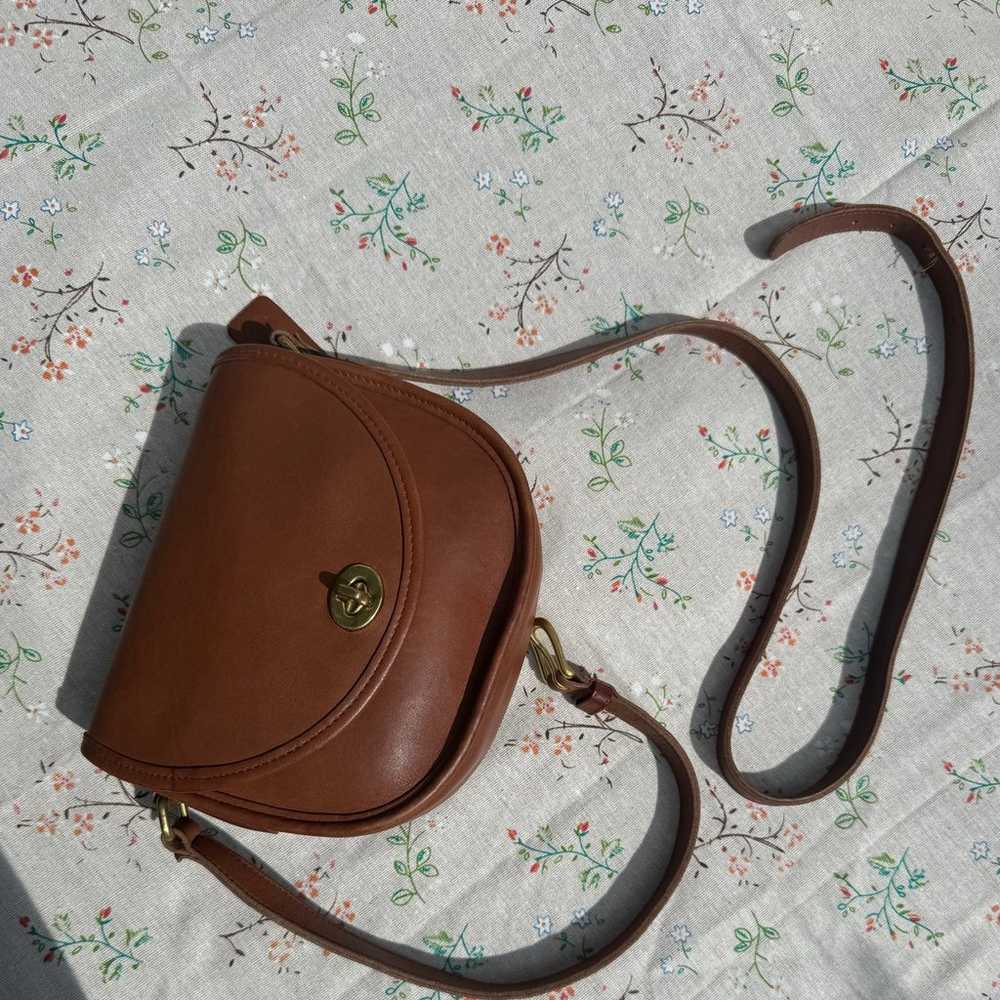 Coach Vintage Watson Handbag Brown - image 3