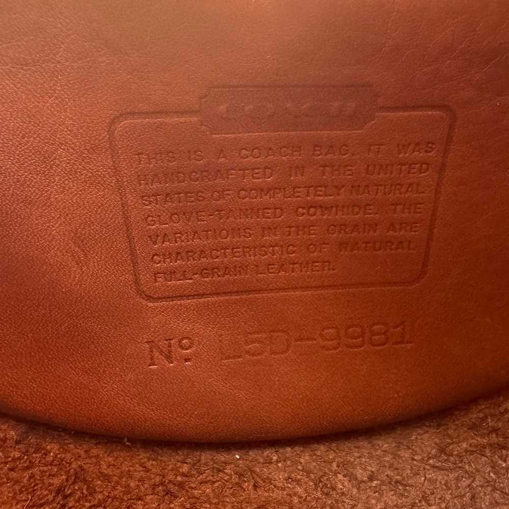 Coach Vintage Watson Handbag Brown - image 6