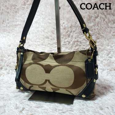 COACH Coach Signature One-Shoulder Handbag Mini B… - image 1