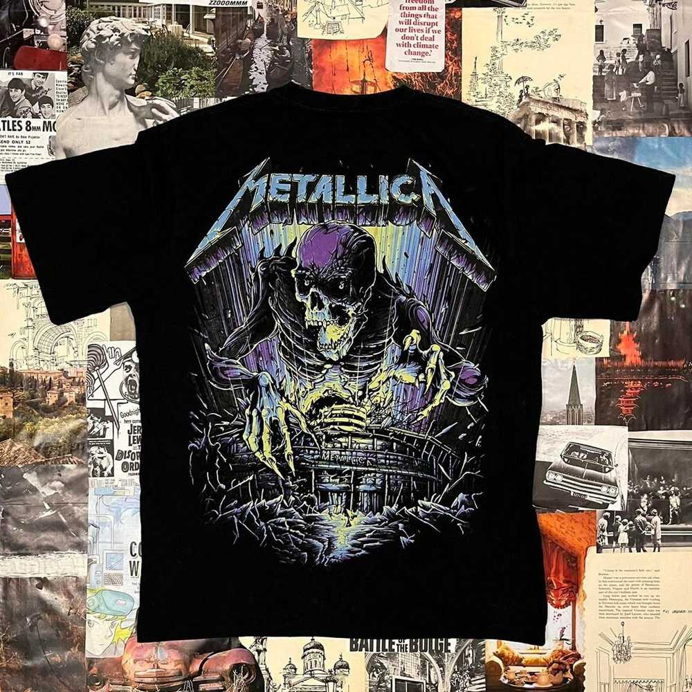 Pull & Bear Metallica graphic t shirt the front - image 1