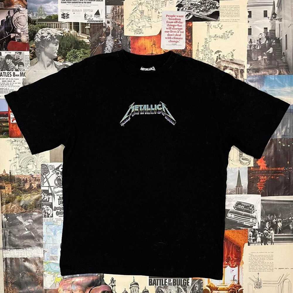 Pull & Bear Metallica graphic t shirt the front - image 2