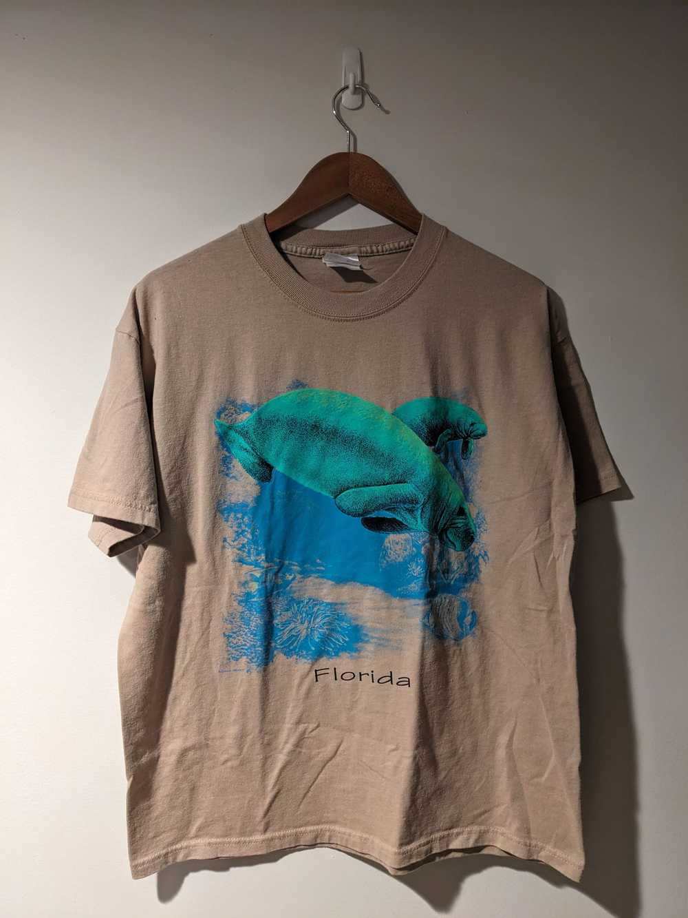 Animal Tee × Streetwear × Vintage Vintage Manatee… - image 1