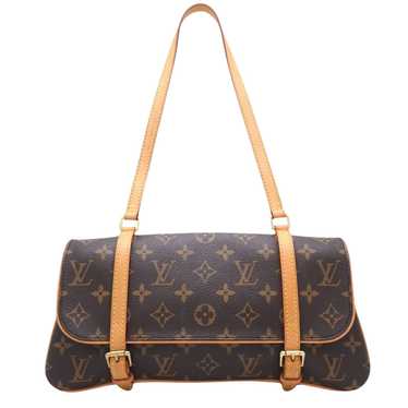 Louis Vuitton Marelle Brown Canvas Shoulder Bag (P