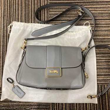 Coach 2way shoulder tote bag