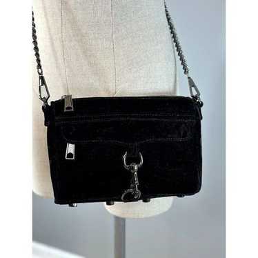 Rebecca Minkoff Mini M.A.C. in Black Velvet