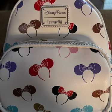 Disney’s Minnie Ear Loungefly with ear holder - image 1