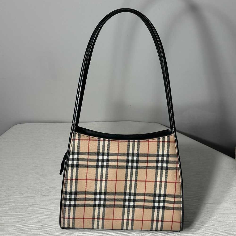 Tartan style shoulder bag - image 1