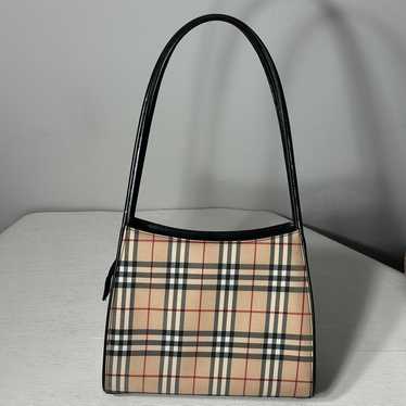 Tartan style shoulder bag - image 1