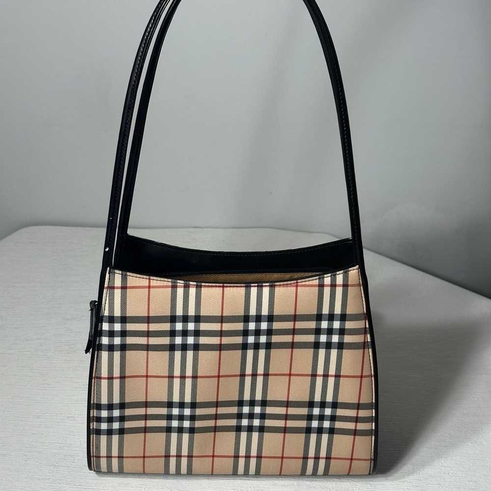 Tartan style shoulder bag - image 3