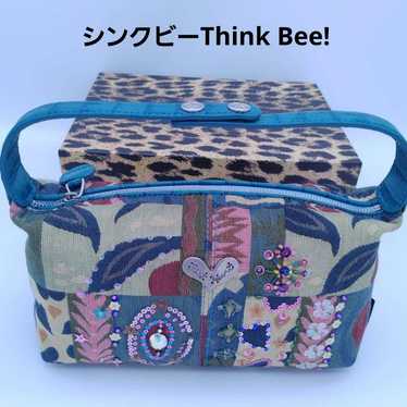 【Slight feeling of use】Think Bee! Handbag Multi-c… - image 1