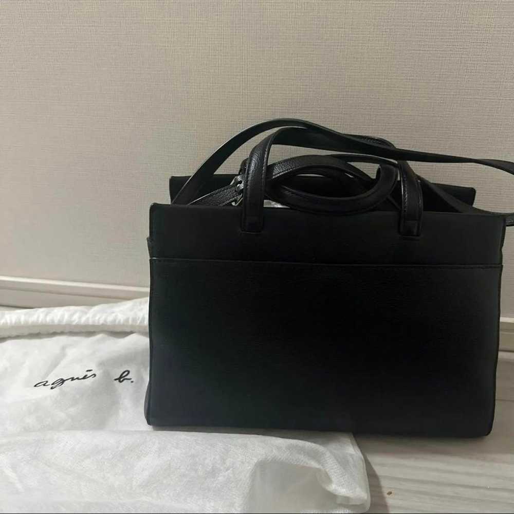 【Excellent condition】Agnes B 2way Shoulder Bag Ha… - image 2