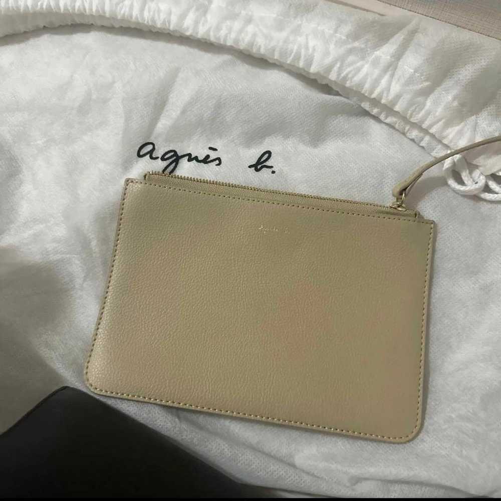 【Excellent condition】Agnes B 2way Shoulder Bag Ha… - image 4