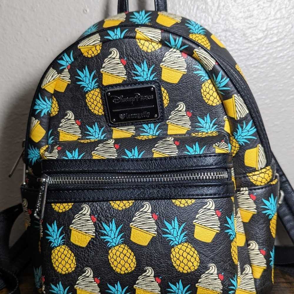 Loungefly Dole Whip Pineapple Swirl Backpack - image 8