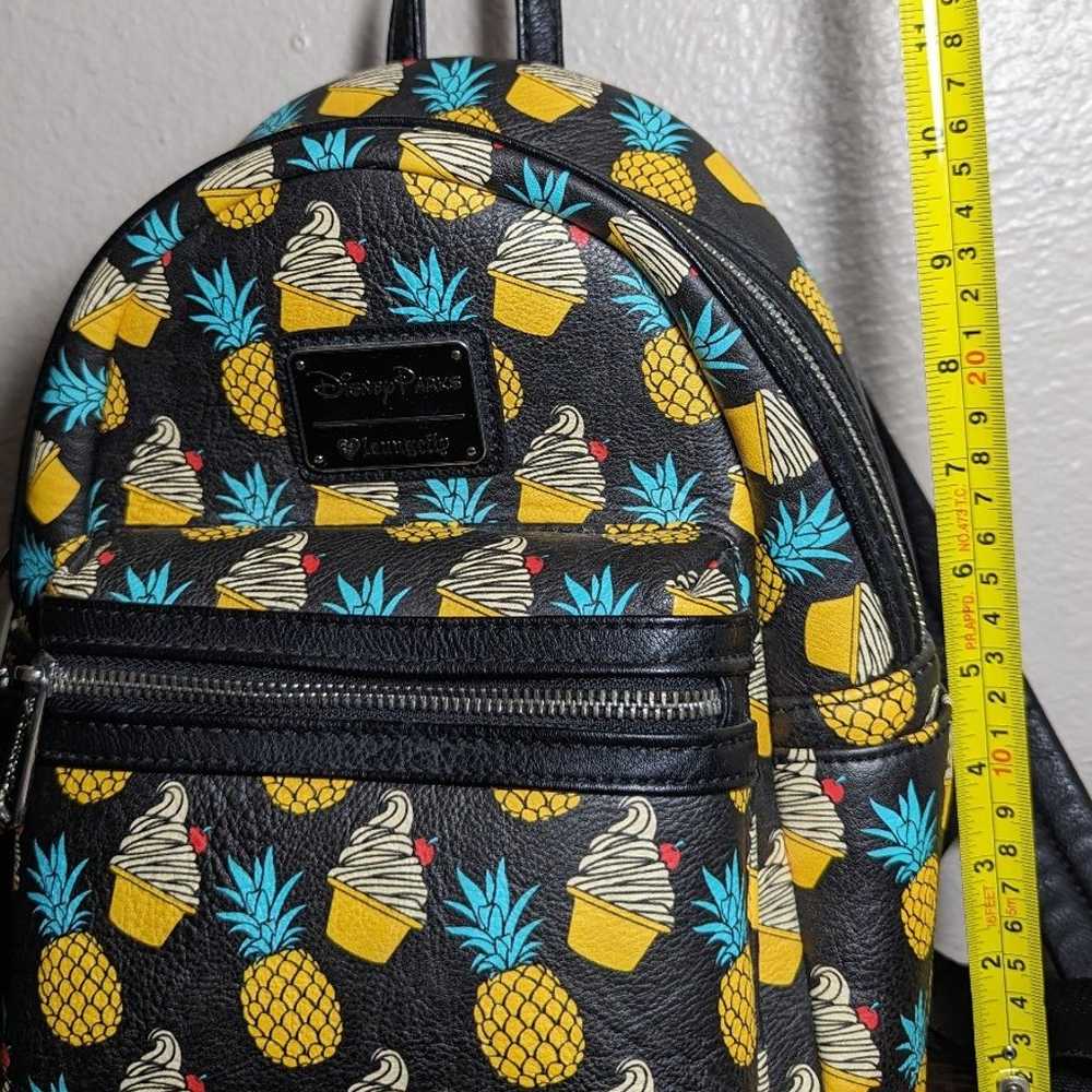 Loungefly Dole Whip Pineapple Swirl Backpack - image 9