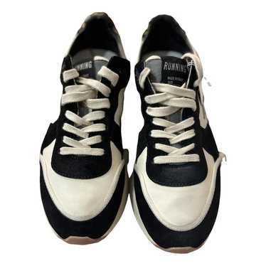 Golden Goose Running leather trainers