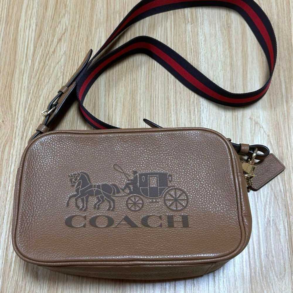 Coach Shoulder Bag Brown Logo - image 1