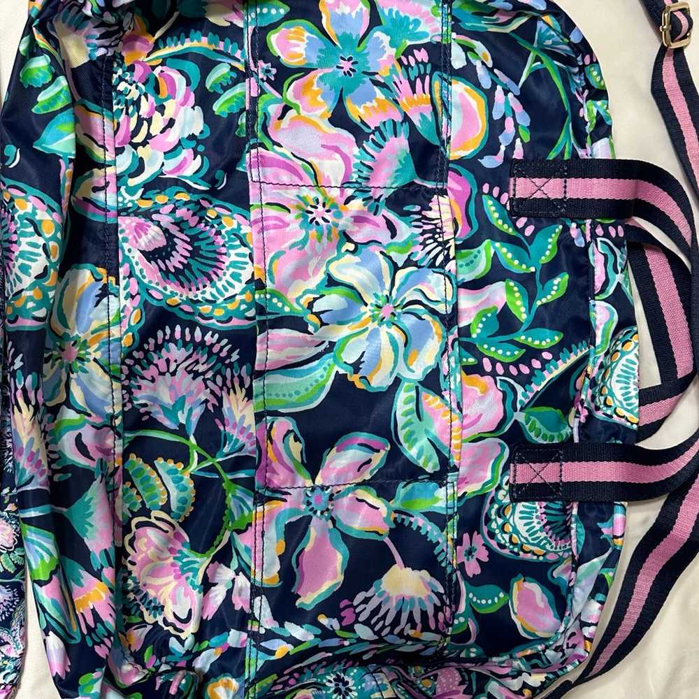 Lilly Pulitzer Weekender bag with Packing cube Set - image 2