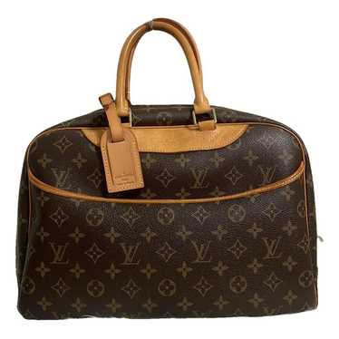 Louis Vuitton Deauville leather handbag