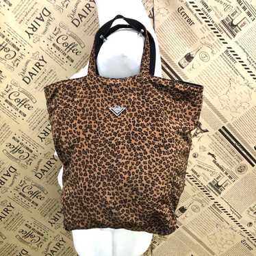 Bottega Veneta Hand Tote Bag Leopard FK257 - image 1