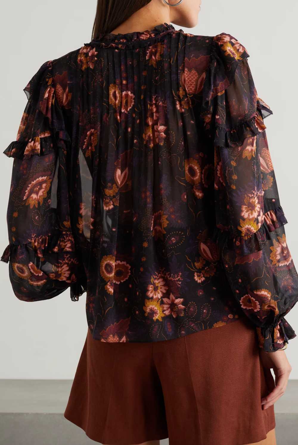 Product Details Ulla Johnson Black Floral Miray S… - image 8