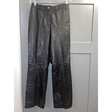 St. John Couture St. John Lamb Leather Pants Stra… - image 1