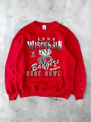 University of Wisconsin Rose Bowl Sweatshirt '94 -