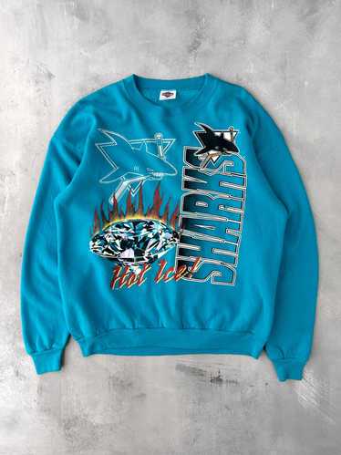 San Jose Sharks Sweatshirt 90's - Large