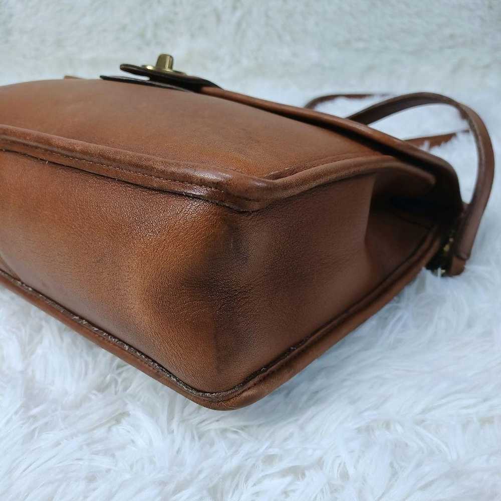 ✨Great product!✨ Old Coach Leather Shoulder Bag 2… - image 5