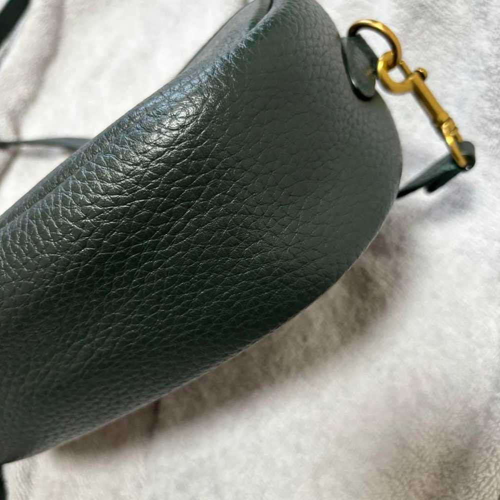 Excellent condition COACH camera bag in green col… - image 6