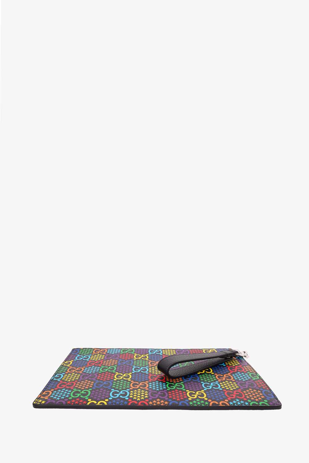 Gucci Black/Multicolor GG Supreme Monogram Psyche… - image 7