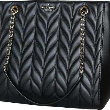 Kate Spade Briar Lane Quilted Willis Black Leathe… - image 1