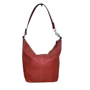 Coach Red Leather Legacy Hobo