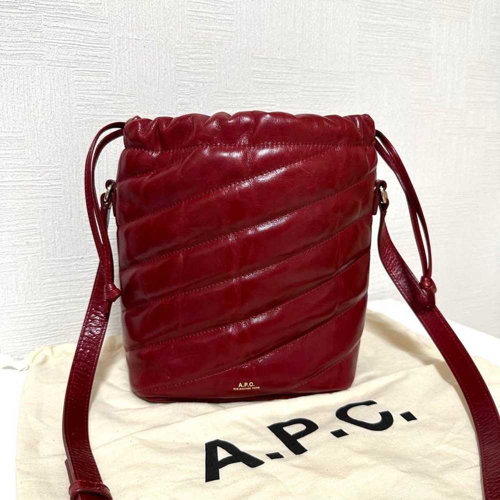 A.P.C. Meryl Quilted Bucket Bag - image 1