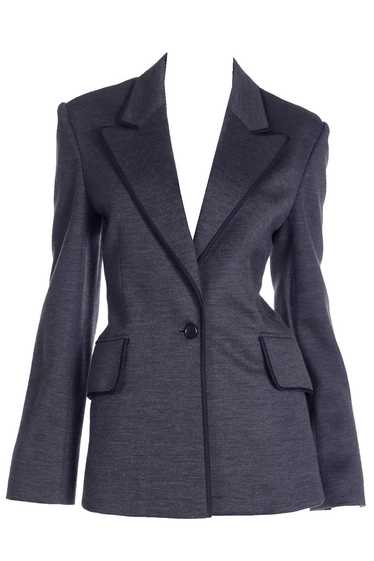 F/W 1997 Isaac Mizrahi Tiny Label Grey Blazer Jack