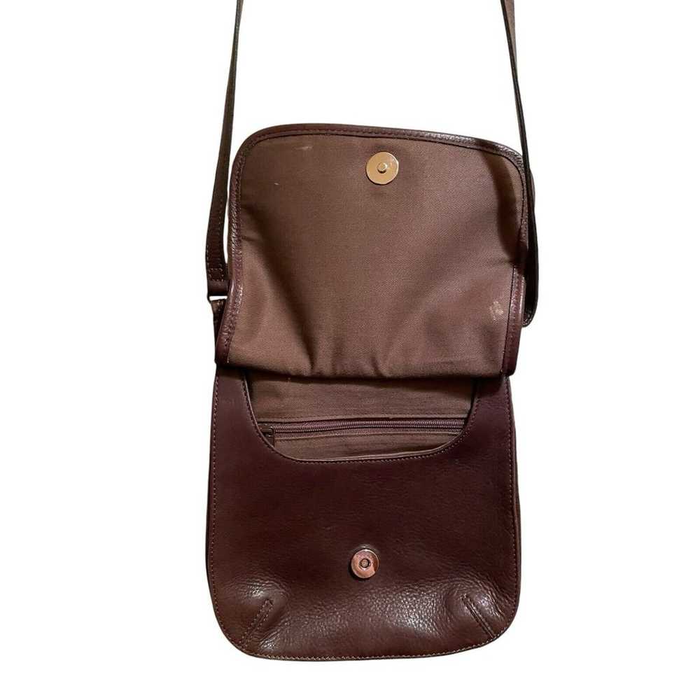 Fossil Brown Soft Leather Crossbody Medium Should… - image 4