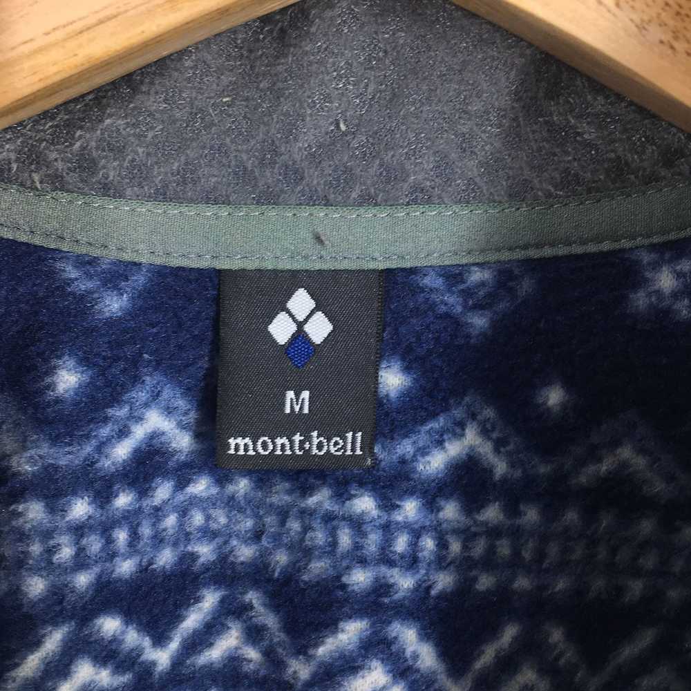 Art × Montbell × Navajo Vintage Mont-bell Fleece … - image 5